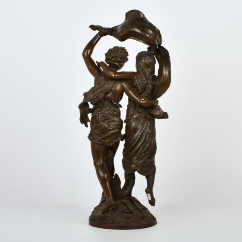 SIGUIENDO MODELOS DE EMILE BRUCHON (1806-1895), "L&#39;orage"