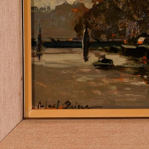 RAFAEL GRIERA (1934-2018).  "Paisaje urbano".