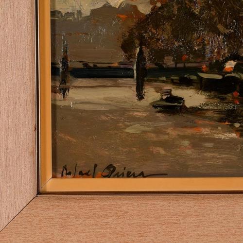 RAFAEL GRIERA (1934-2018).  "Paisaje urbano".