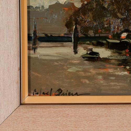 RAFAEL GRIERA (1934-2018).  "Paisaje urbano".