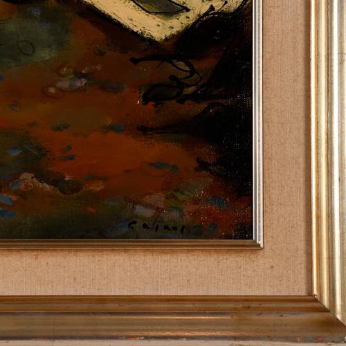 JESUS CASAUS MECHO (1926-2002). "Silence", Cadaqués.