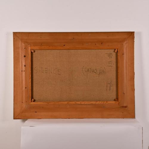 JESUS CASAUS MECHO (1926-2002). 'Silence', Cadaqués.