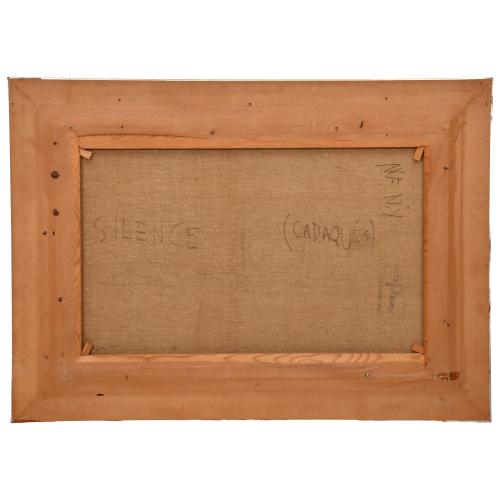 JESUS CASAUS MECHO (1926-2002). "Silence", Cadaqués.