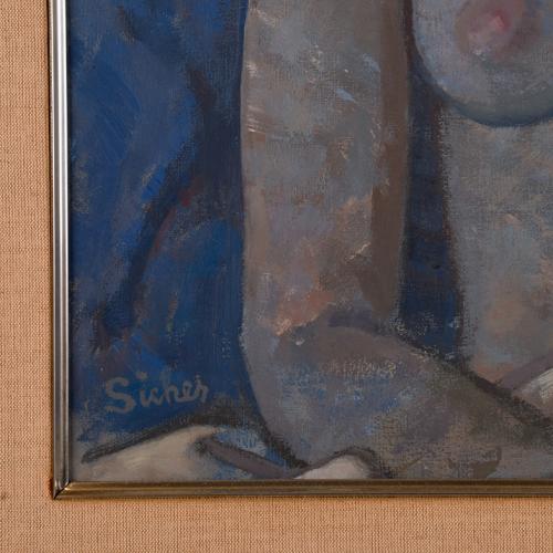 ALEXANDRE SICHES PIERA (1927-2009).  "Gest".