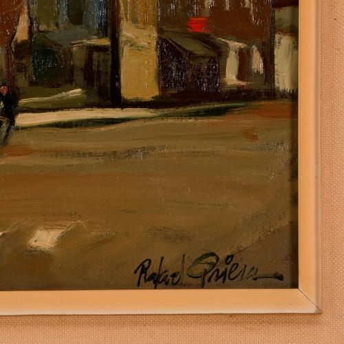 RAFAEL GRIERA (1934-2018).  "Pueblo".