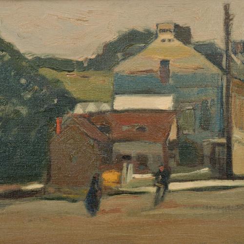 RAFAEL GRIERA (1934-2018).  "Pueblo".