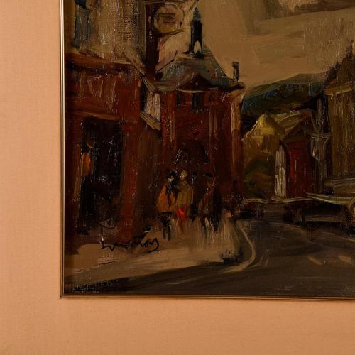 JOSEP CRUAÑAS FAGES (1942). 'Urban view'.