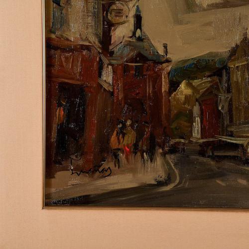 JOSEP CRUAÑAS FAGES (1942). "Vista urbana".