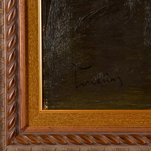 JOSEP CRUAÑAS FAGES (1942). "Canal de Venecia", 1987. 