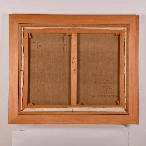 JOSEP CRUAÑAS FAGES (1942). "Canal de Venecia", 1987. 