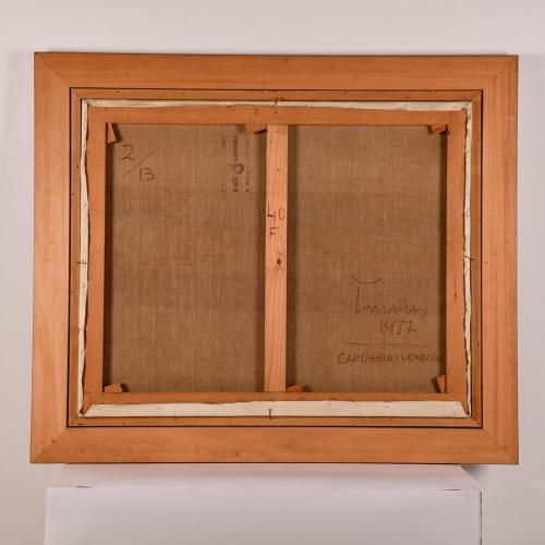 JOSEP CRUAÑAS FAGES (1942). ‘Venice Canal’, 1987.