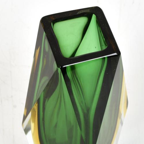 FLAVIO POLI (1900-1984) Jarrón en cristal