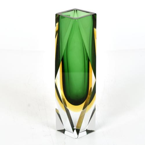 FLAVIO POLI (1900-1984) Jarrón en cristal