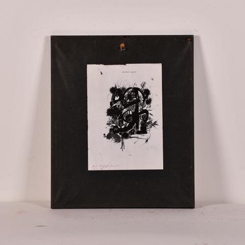 JOAN MIRÓ (1893-1983). "Miró Litógrafo III", circa 1977.