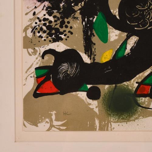 JOAN MIRÓ (1893-1983). "Miró Litógrafo III", circa 1977.
