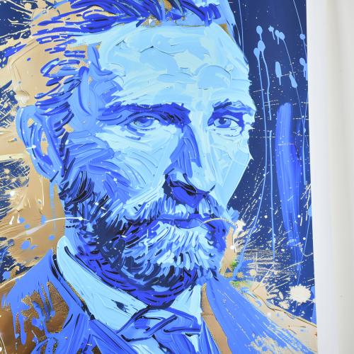 DINE CHANIMA (XX-XXI). "Giant Vincent Van Gogh with Urban F