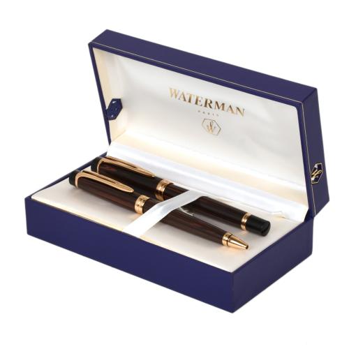 Lote de bolígrafo y pluma Waterman
