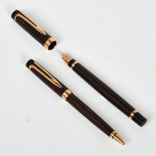 Lote de bolígrafo y pluma Waterman