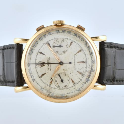 ROLEX Chronograph ref. 4062. Años 40. reloj de pulsera.