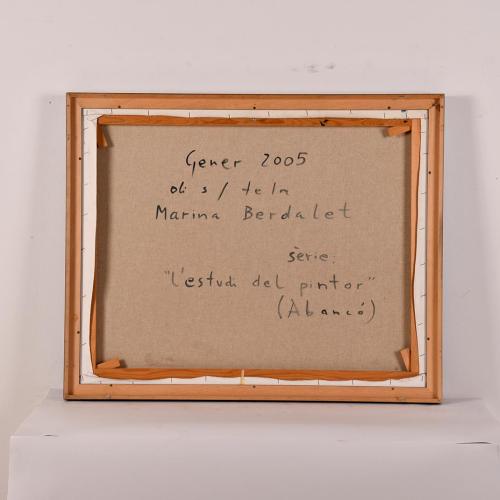 MARINA BERDALET (1957).  'L'estudi del pintor', Abancó, 200