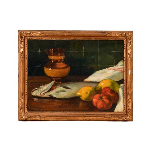 RAMON PICHOT I GIRONÈS (1872-1925). "Bodegón",