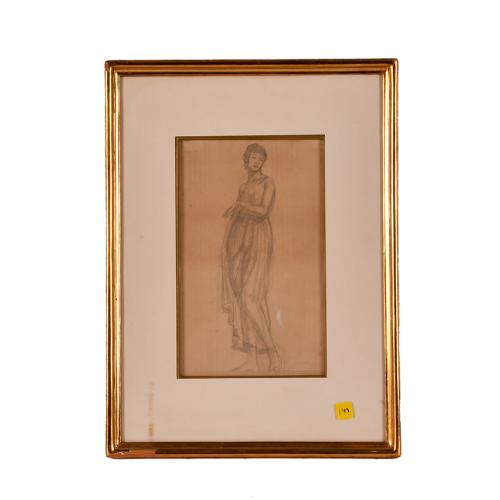 XAVIER NOGUÉS (1873-1940). "Figura femenina".