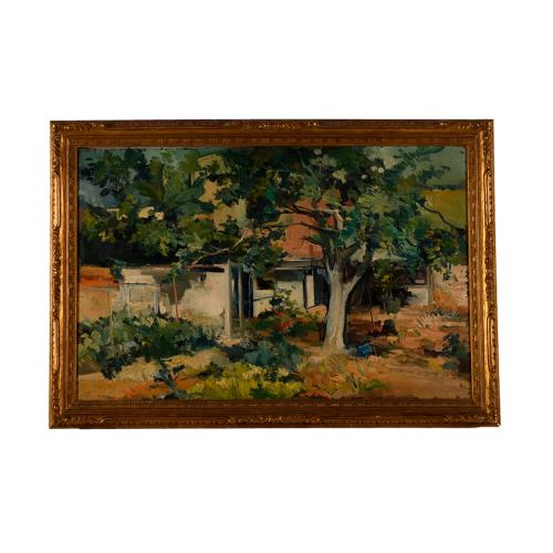 JOAN SERRA MELGOSA (1899-1970) "Jardín".