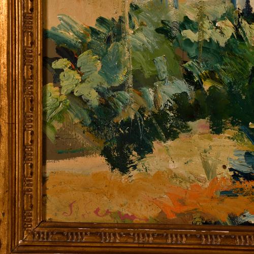 JOAN SERRA MELGOSA (1899-1970) "Jardín".