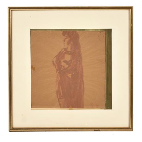 MANOLO HUGUÉ (1872-1945). "Figura femenina".