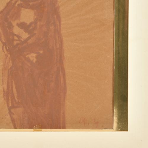 MANOLO HUGUÉ (1872-1945). "Figura femenina".