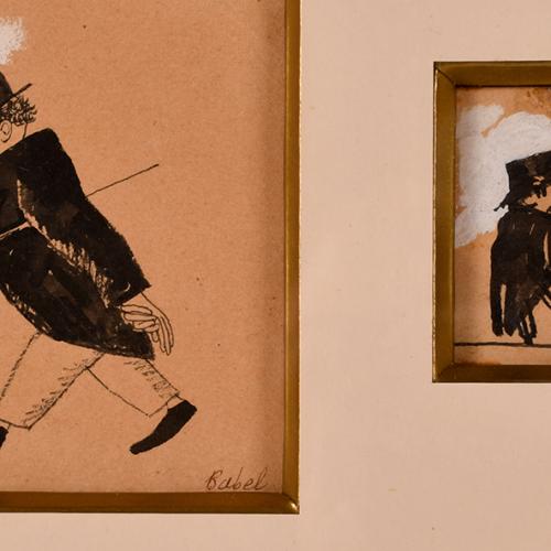 XAVIER NOGUÉS (1873-1940). conjunto de tres pequeñas ilustr