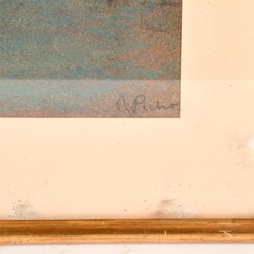 RAMON PICHOT I GIRONÈS (1872-1925). "Paisaje".