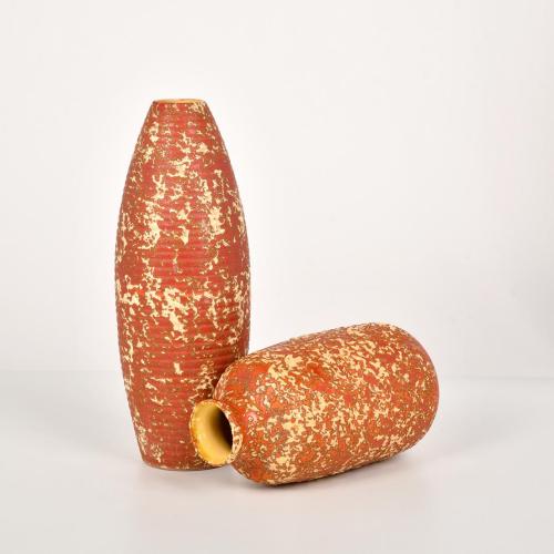 Pareja de jarrones, años 60, estilo BAUHAUS