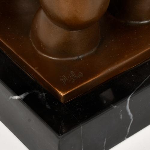 SIGUIENDO MODELOS DE FERNANDO BOTERO, "Caballo"