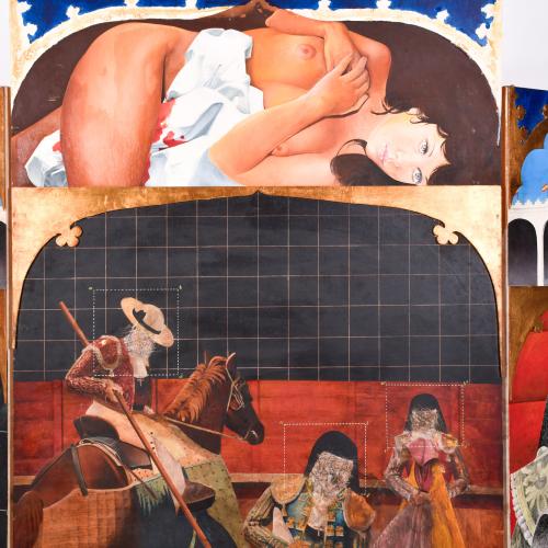 AMADO BELLES ROIG (1949). "La pobla tornesa", 1975-76. Biom