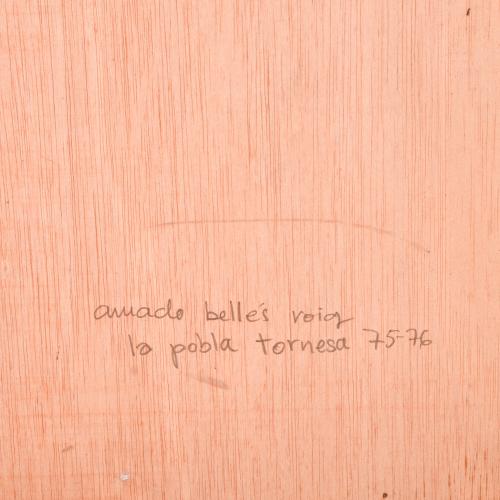 AMADO BELLES ROIG (1949). "La pobla tornesa", 1975-76. Biom