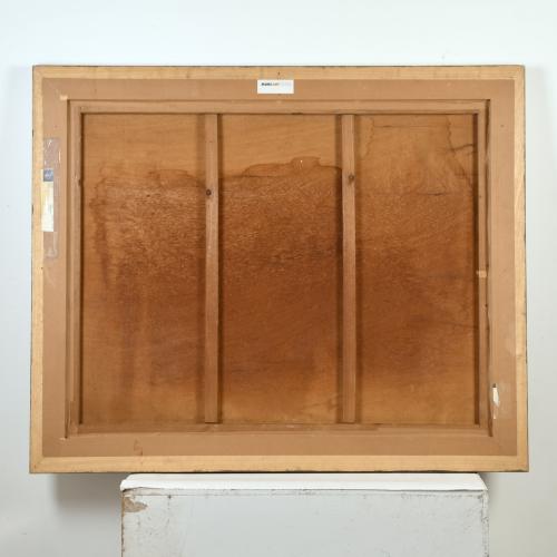 MIGUEL MACAYA (1964). "Dos personajes y una pera".