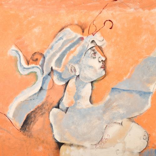 EDUARD ARRANZ BRAVO (1941-2023).  "Mujer, cabeza de hombre,