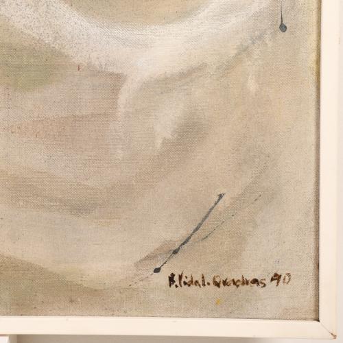 ALEJO VIDAL-QUADRAS (1919-1994).  Díptico, 1990.