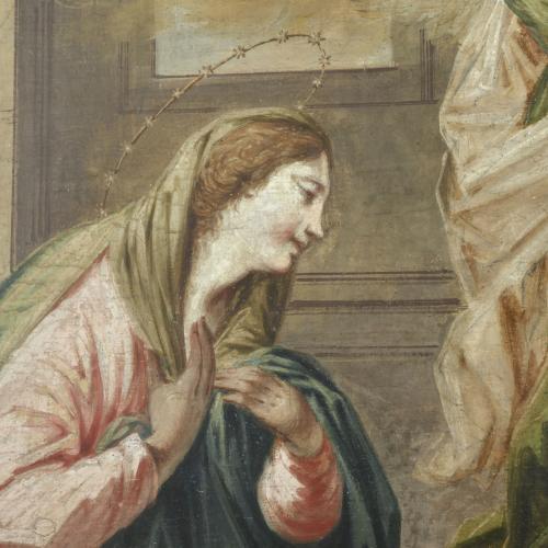 FRANCISCO PLA Y DURÁN, "EL VIGATÀ" (1743-1805). "Anunciació