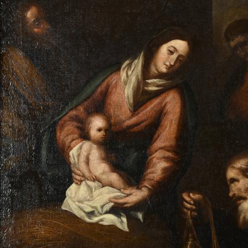 ATRIBUIDO A ANTONIO DEL CASTILLO (1603/16-1667/68). "Epifan