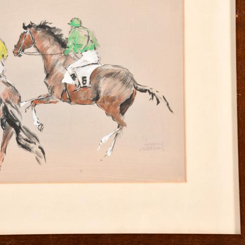 JUAN ALBERT (XX). "Jockeys".