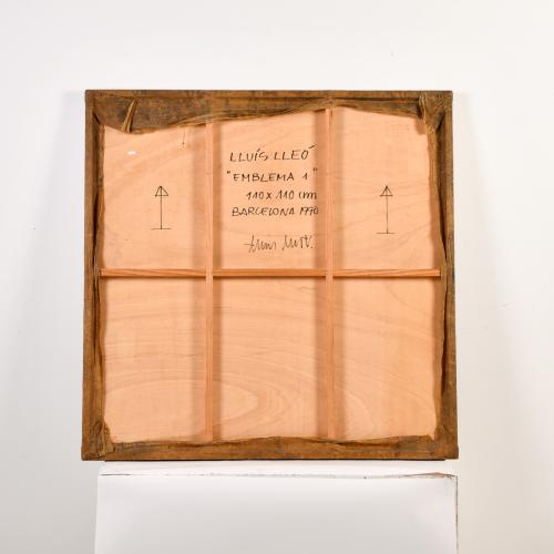 LLUÍS LLEO (1961).  "Emblema I", 1990.