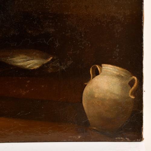 ATRIBUIDO A SEBASTIÁN LLANOS Y VALDÉS (c.1605-1677). "Santa