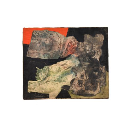 AUGUST PUIG (1929-1999). Sin título, 1954.