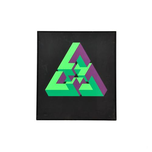 JOSE MARIA ITURRALDE (1942).  "Figura Imposible", ca. 1972.