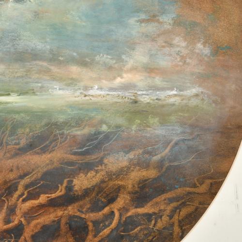 OCTAVIO PASCAL (20TH CENTURY). &#39;Landscape&#39;.