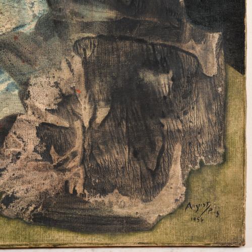 AUGUST PUIG (1929-1999). Sin título, 1954.