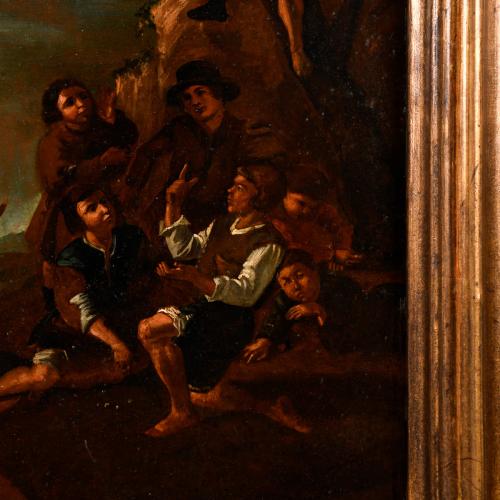 SEGUIDOR DE PEDRO NUÑEZ DE VILLAVICENCIO. SIGLO XIX. "Niños