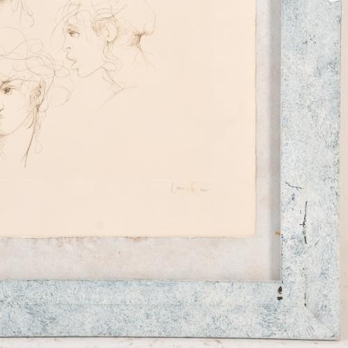 LEONOR FINI (1907-1996).  "Desnudos y caras".